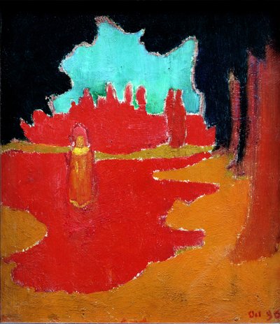 Sun-Spots on the Terrace by Maurice Denis
